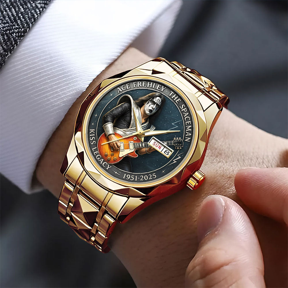 KISS x Ace Frehley Alloy Luxury Quartz Watch - MAITM13467