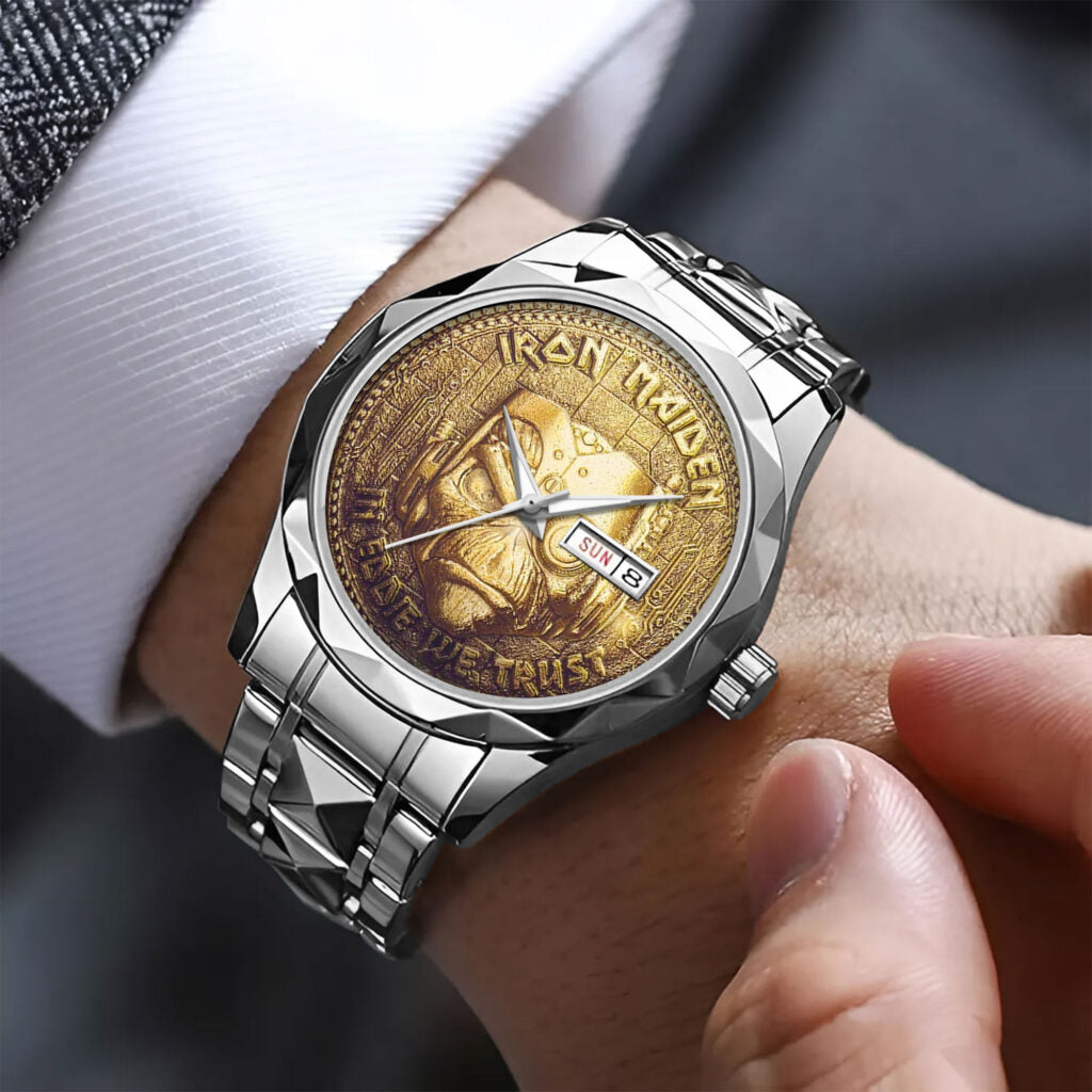 Iron Maiden Alloy Luxury Quartz Watch - MAITM 11934