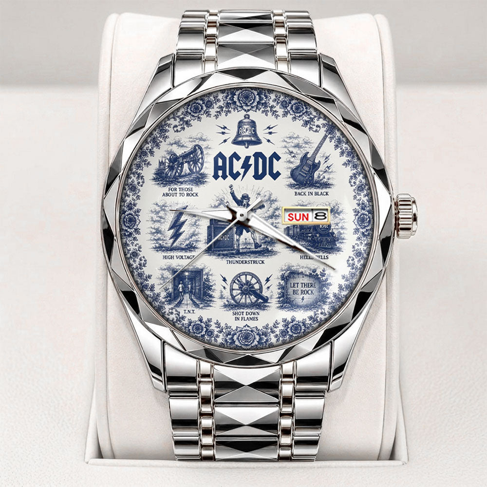 AC/DC Alloy Luxury Quartz Watch - TANTN24475