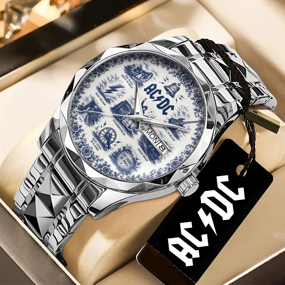AC/DC Alloy Luxury Quartz Watch - TANTN24475