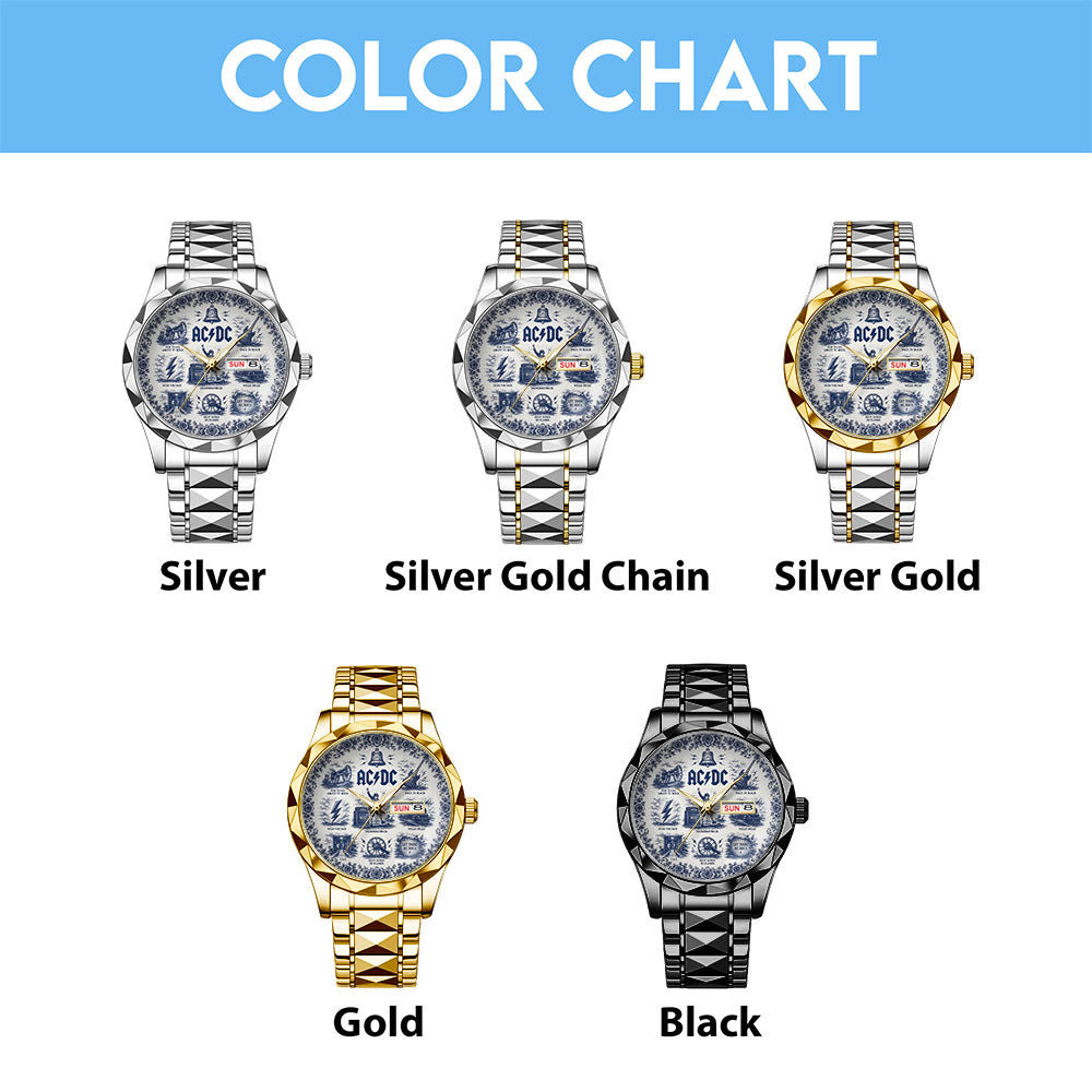 AC/DC Alloy Luxury Quartz Watch - TANTN24475