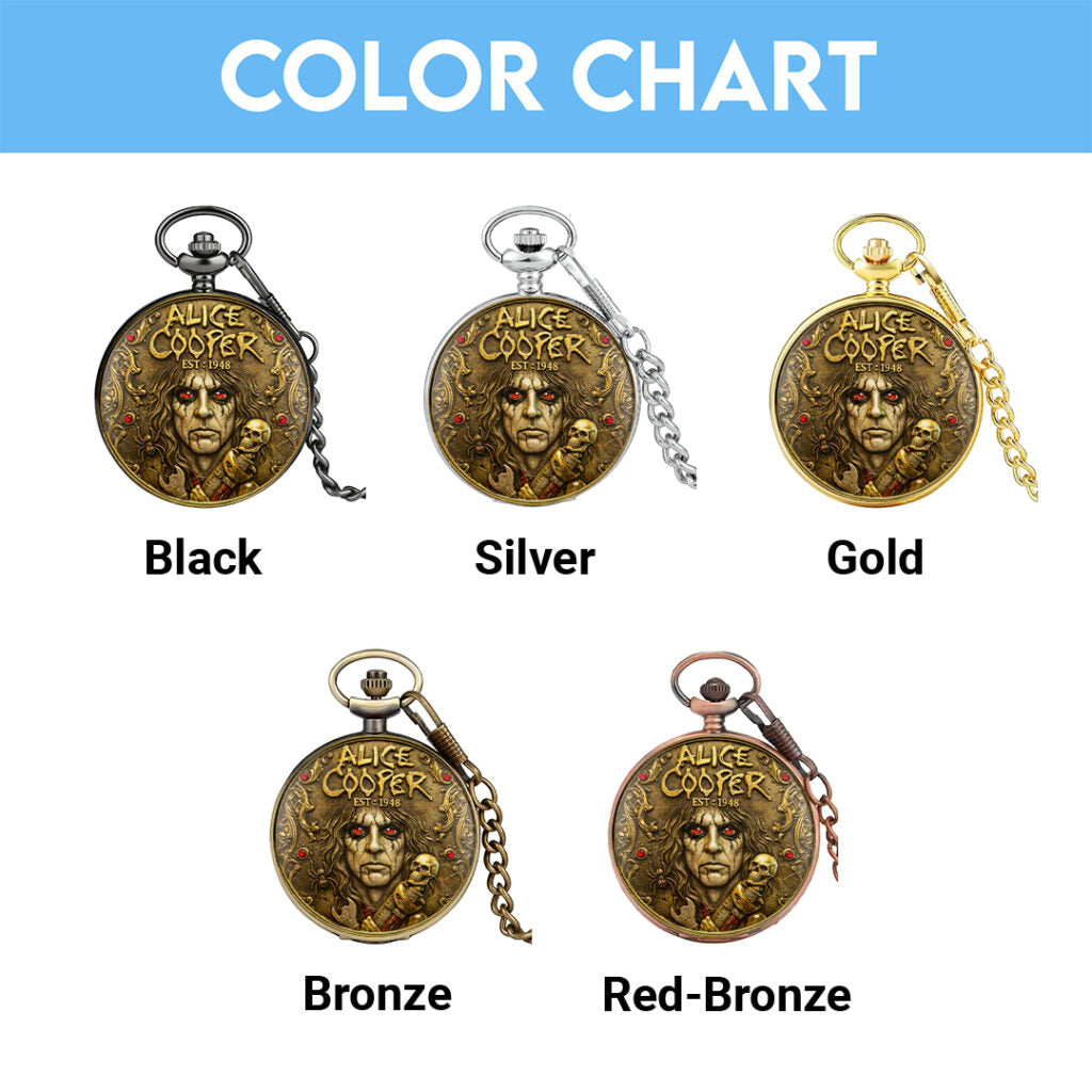 Alice Cooper Pocket Watch - HOATT16126