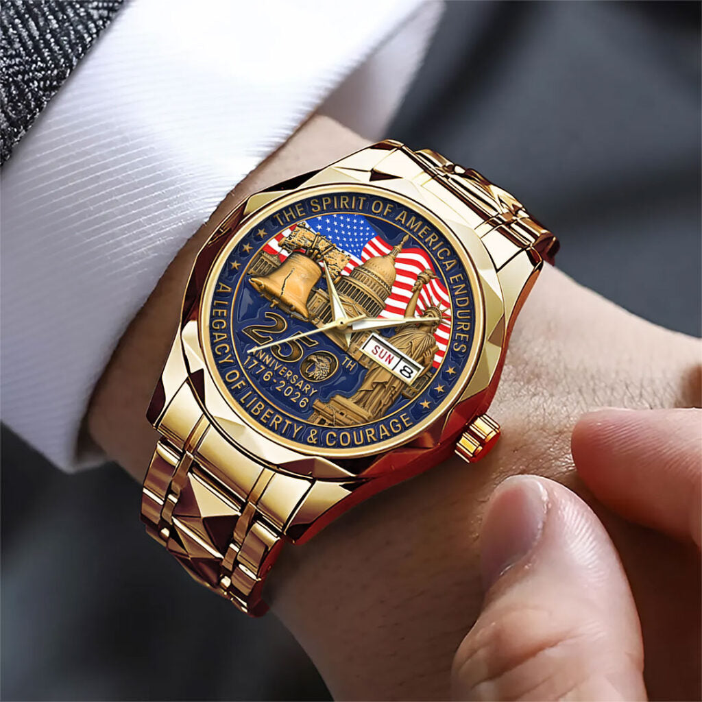 America250 Alloy Luxury Quartz Watch - TANTN21397
