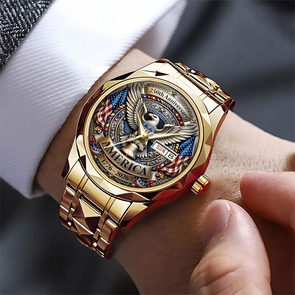 America250 Alloy Luxury Quartz Watch - TANTN21401