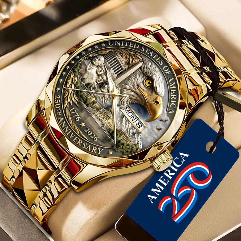 America250 Alloy Luxury Quartz Watch - TANTN21408