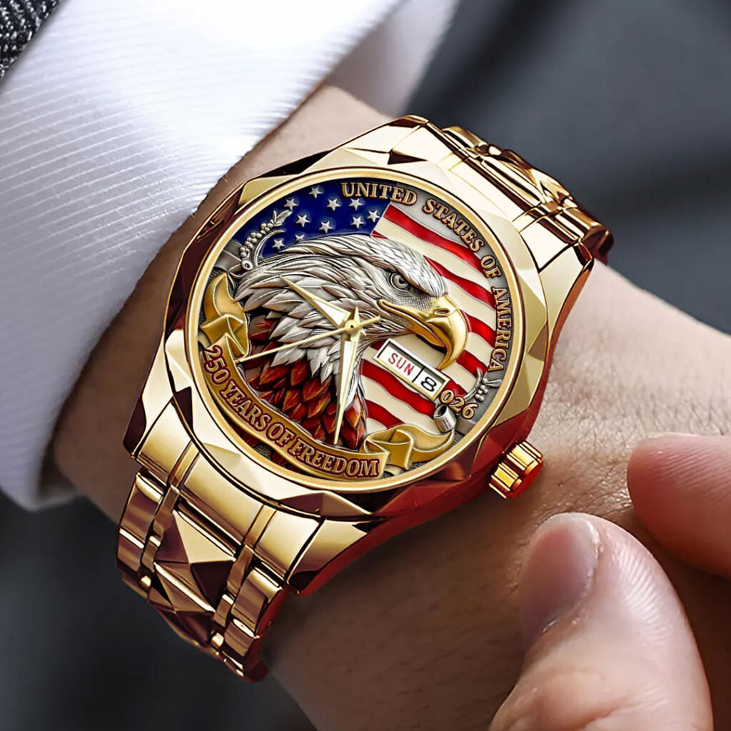 America250 Alloy Luxury Quartz Watch - TANTN21410