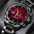 Arizona Diamondbacks Black Stainless Steel Watch - MAITM13423