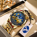 BYU Cougars Football Alloy Luxury Quartz Watch - TANTN17947