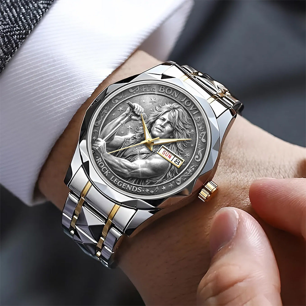 Bon Jovi Alloy Luxury Quartz Watch - TANTN20768