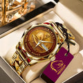 Brisbane Broncos 2025 Premiership Alloy Luxury Quartz Watch - TANTN17610
