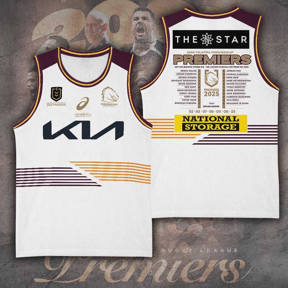 Brisbane Broncos Basketball Jersey – TANTN17308