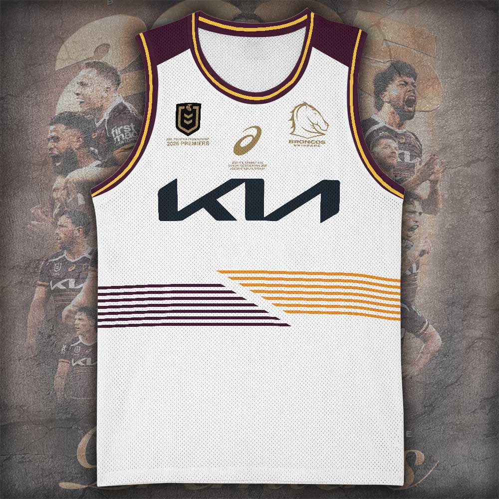 Brisbane Broncos Basketball Jersey – TANTN17308