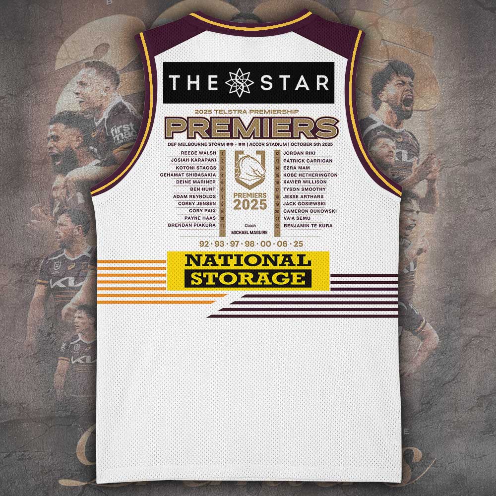 Brisbane Broncos Basketball Jersey – TANTN17308