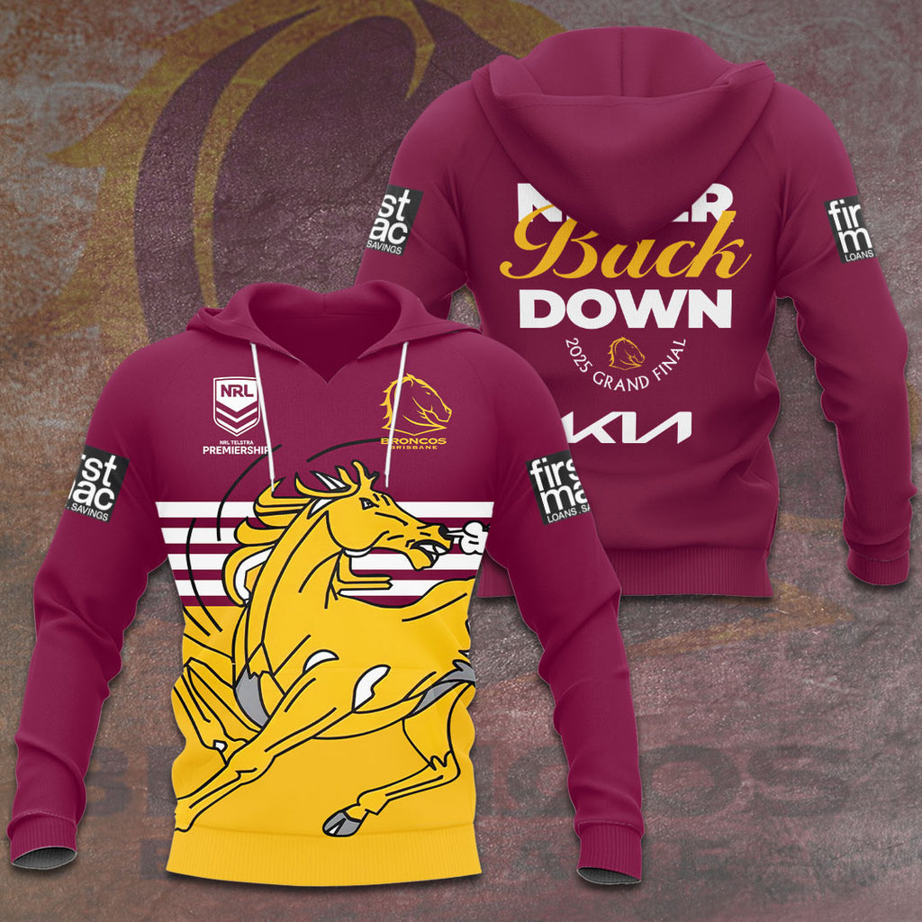 Brisbane Broncos 2025 Grand Final 3D Apparel – HOATT13574