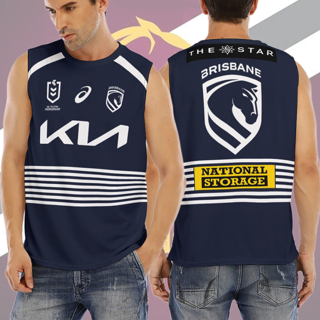 Brisbane Broncos 3D O-neck Tank Top – TANTN22787