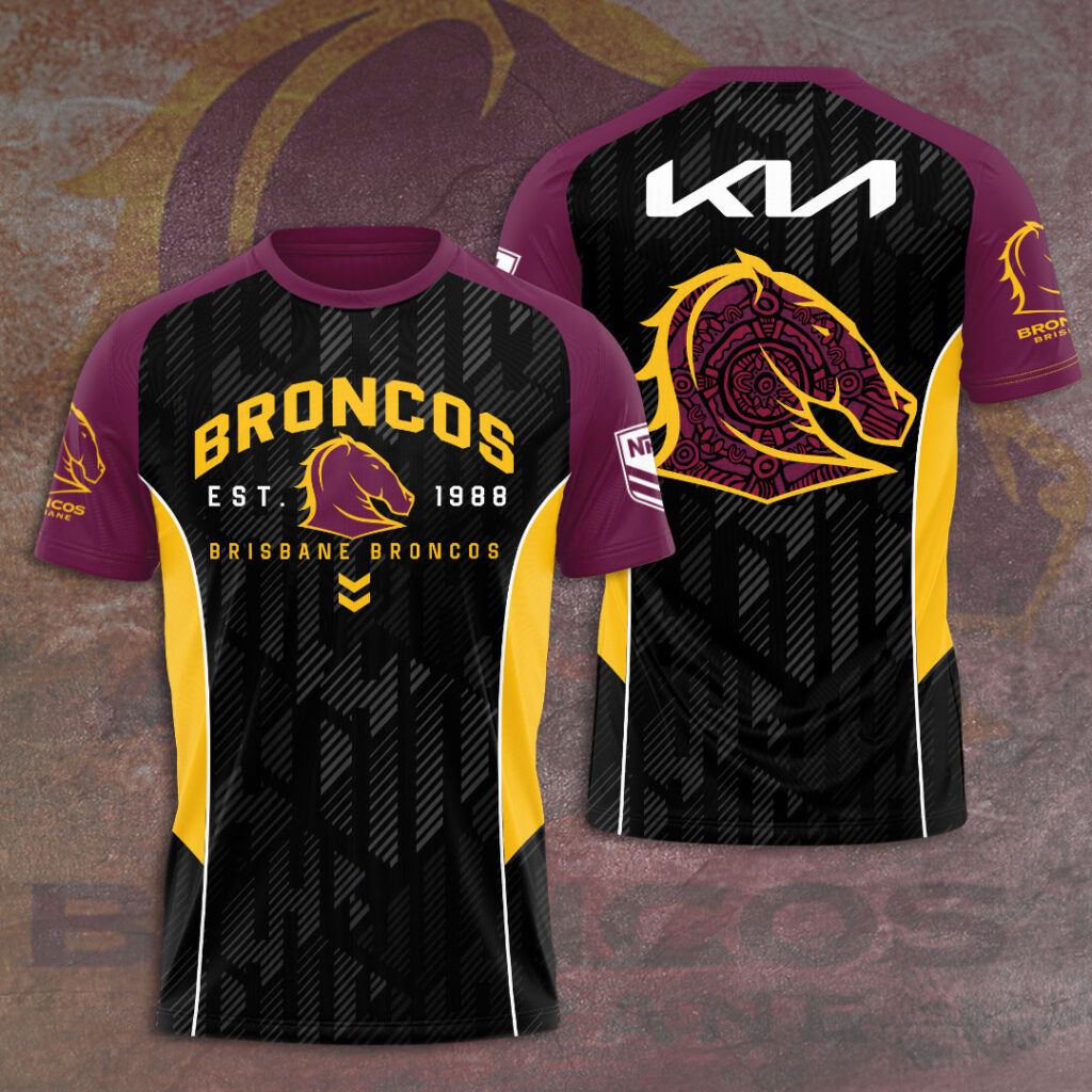 Brisbane Broncos 3D Apparel – VANDH 861