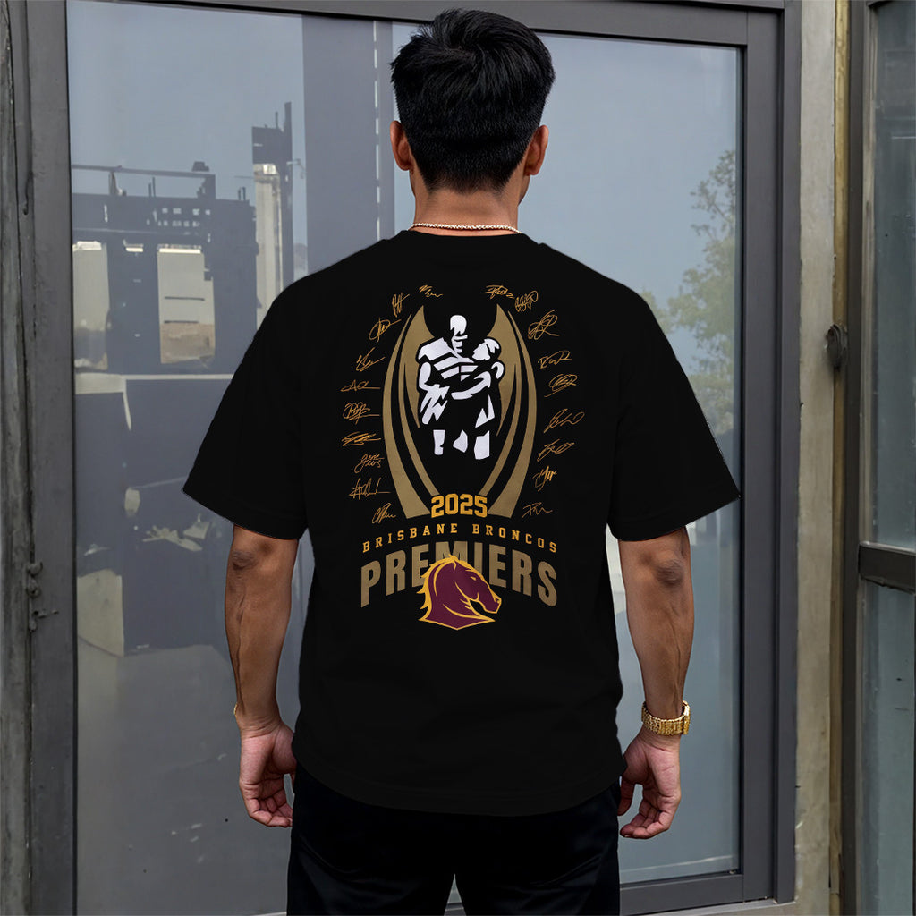 Brisbane Broncos 2025 Premiership 3D Apparel – TANTN17224