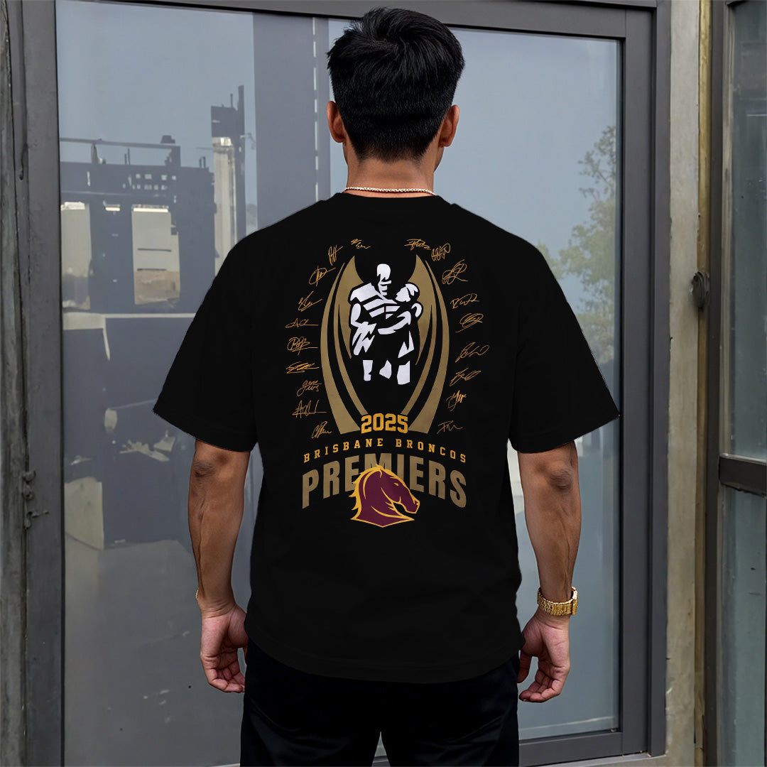 Brisbane Broncos 2025 Premiership 3D Apparel – TANTN17224