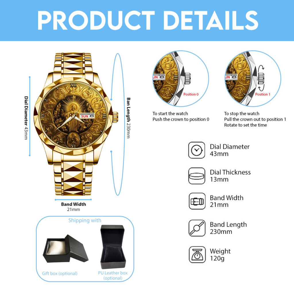 Christian Alloy Luxury Quartz Watch - TMTHU339
