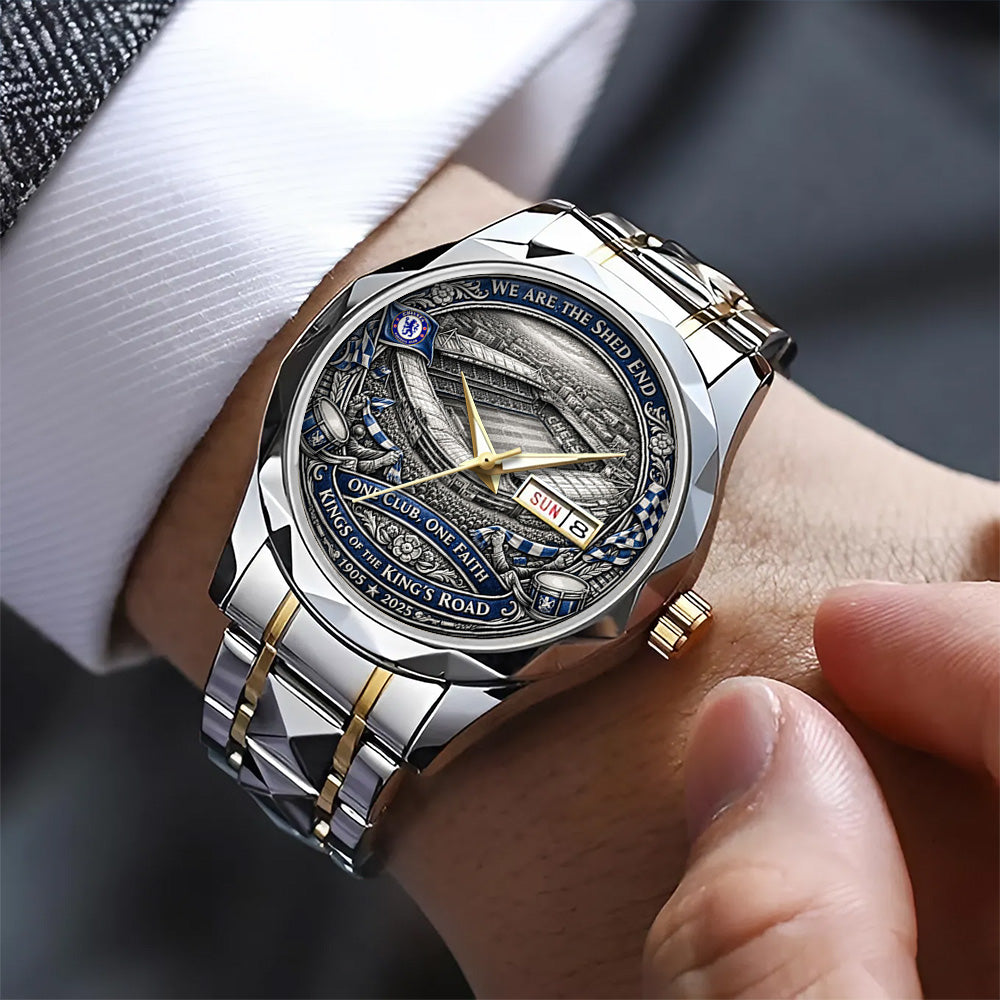 Chelsea FC 120th Anniversary Alloy Luxury Quartz Watch - TANTN20239