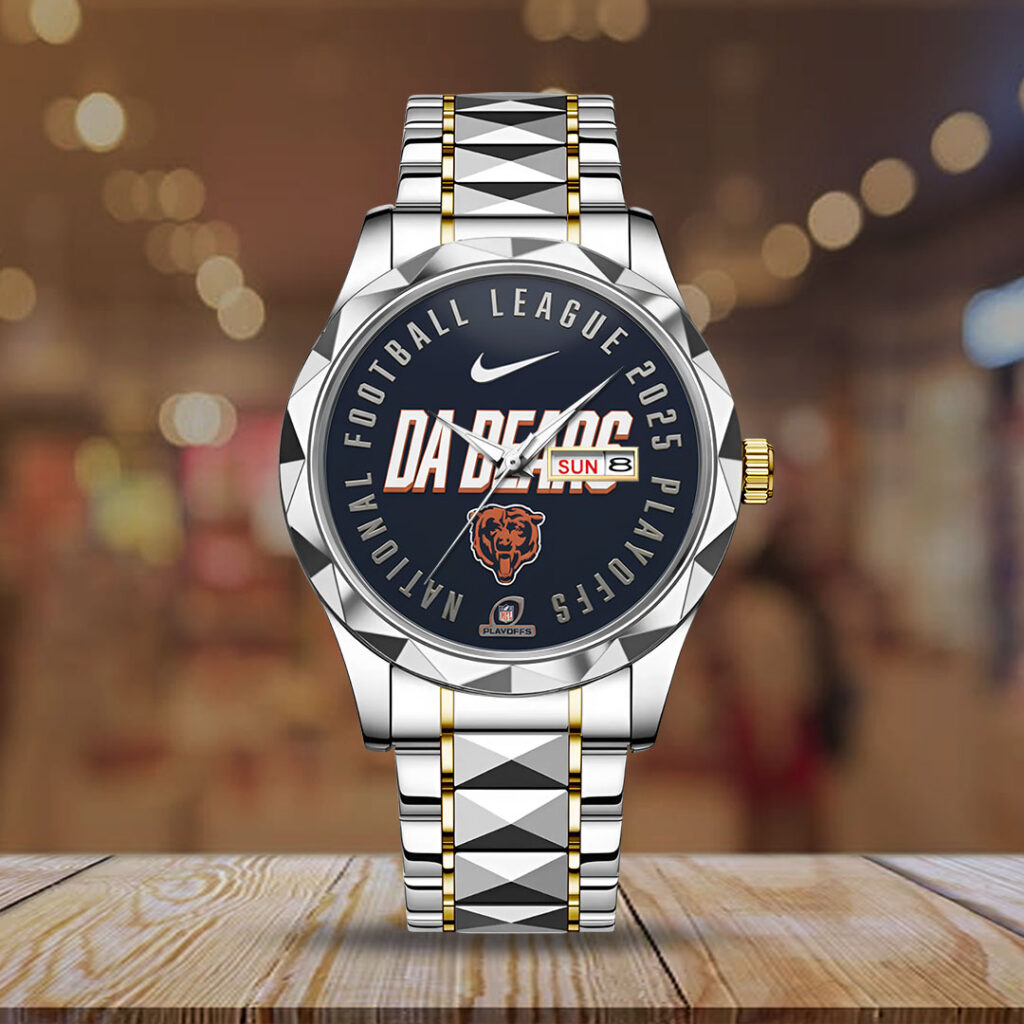 Chicago Bears Alloy Luxury Quartz Watch - TMTHU2959