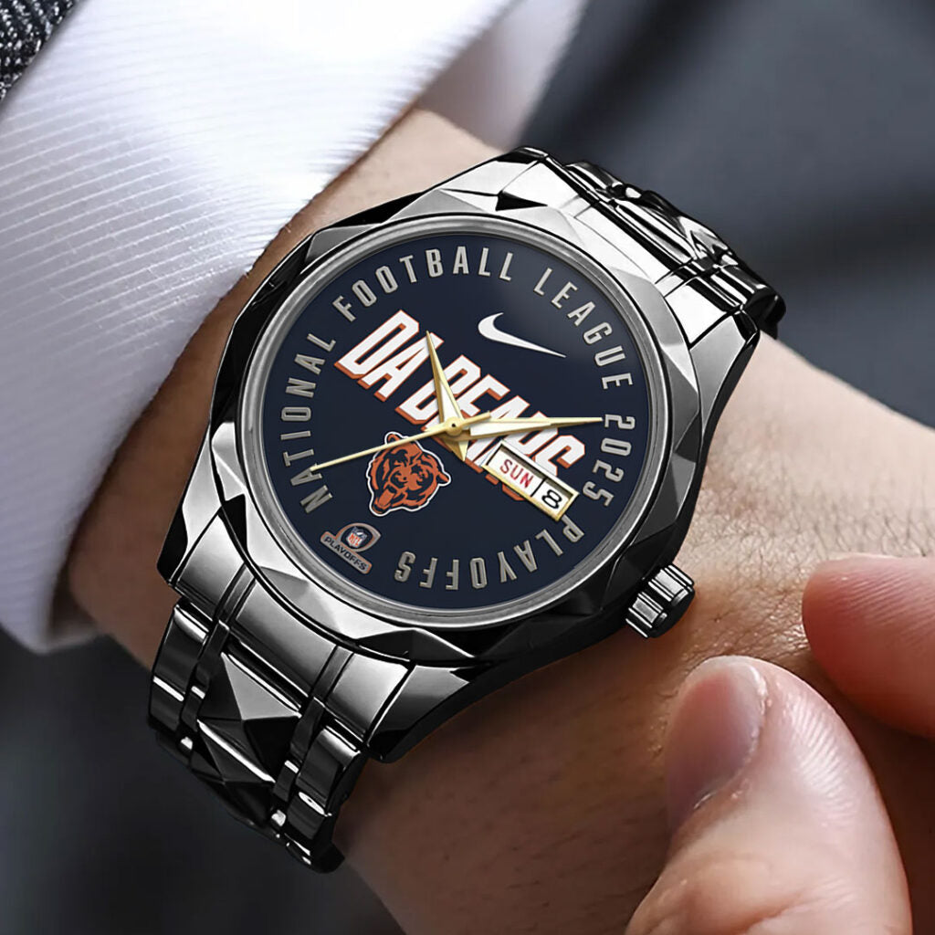 Chicago Bears Alloy Luxury Quartz Watch - TMTHU2959
