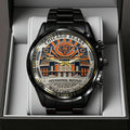 Chicago Bears Wild Card 2026 Black Stainless Steel Watch - TANTN20505