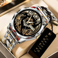 Crimson Desert Alloy Luxury Quartz Watch - GNE5655