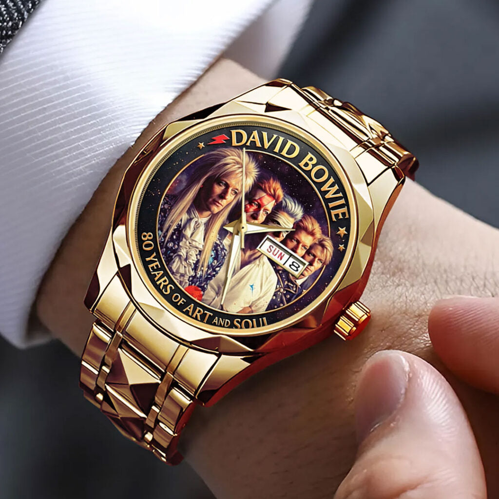 David Bowie Alloy Luxury Quartz Watch - TMTHU3897