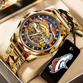 Denver Broncos Alloy Luxury Quartz Watch - TANTN20784