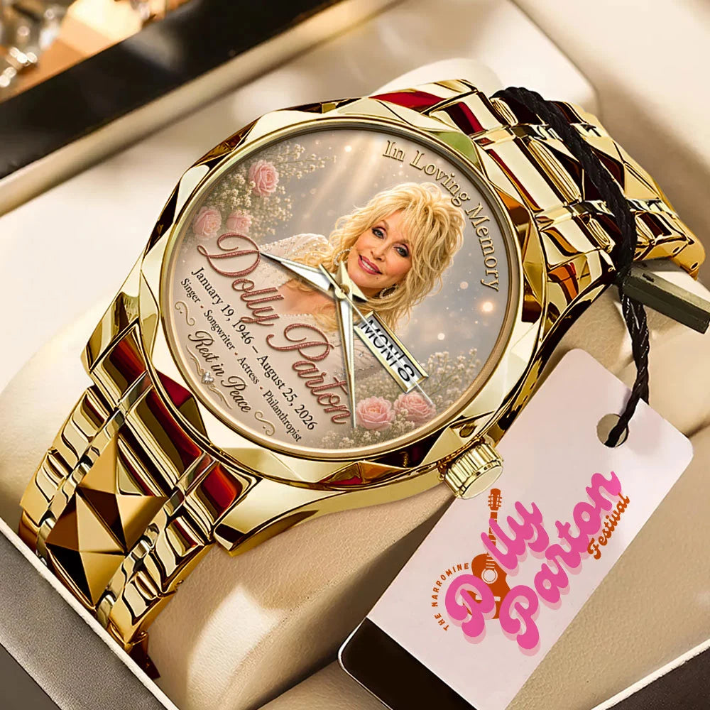 Dolly Parton Alloy Luxury Quartz Watch - TMTHU8993