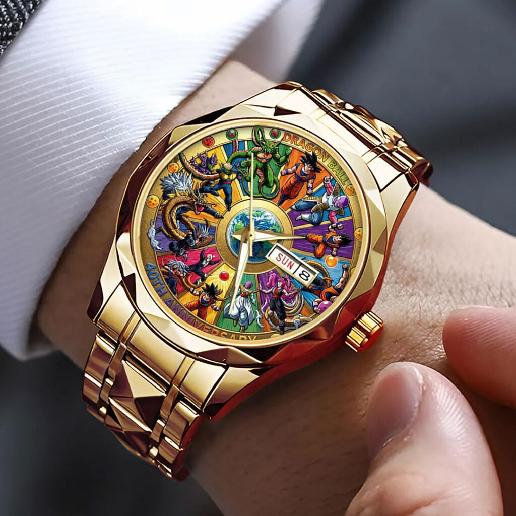Dragon Ball 40th Anniversary Alloy Luxury Quartz Watch - TMTHU3516