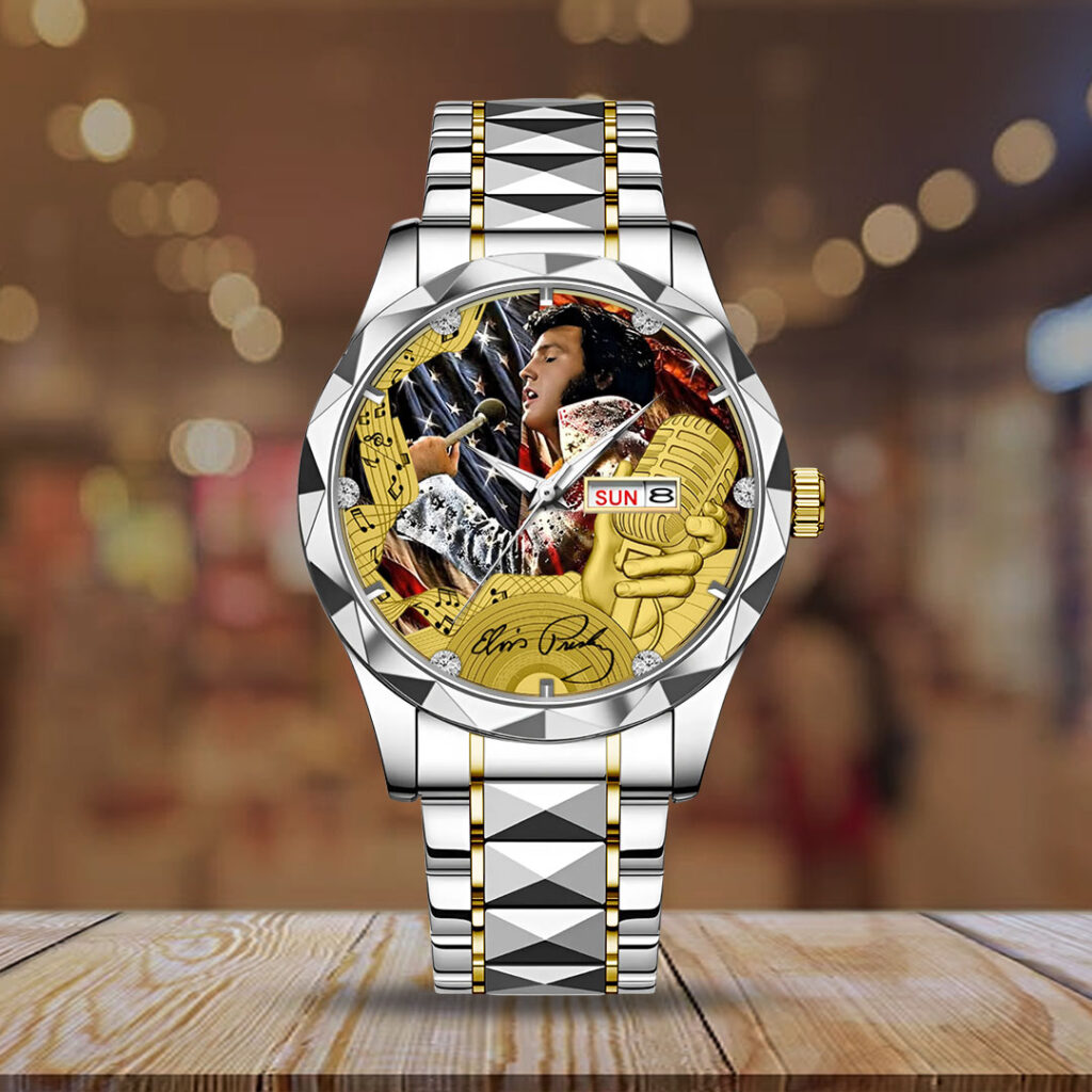 Elvis Presley Alloy Luxury Quartz Watch - TMTHU720