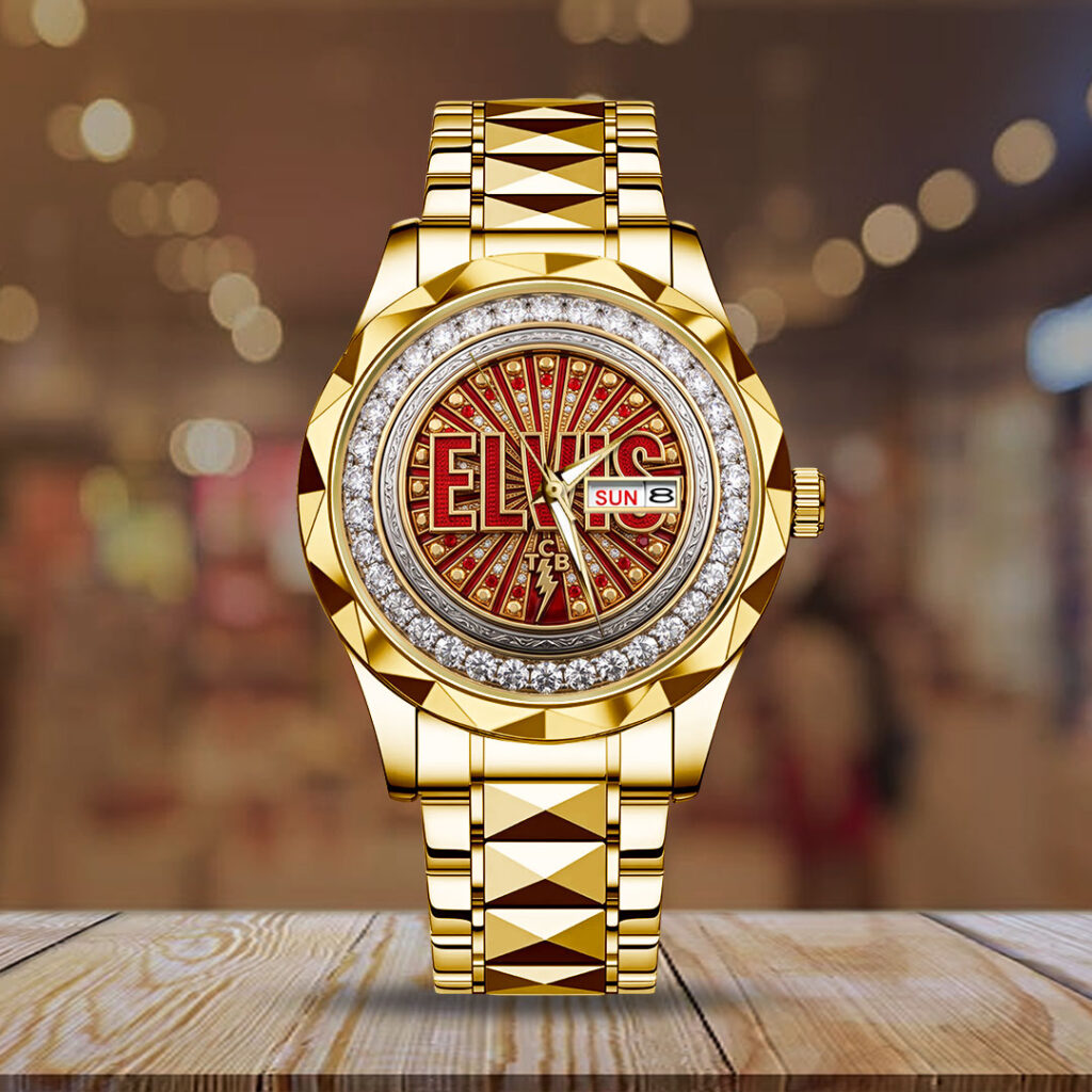 Elvis Presley Alloy Luxury Quartz Watch - TMTHU8102