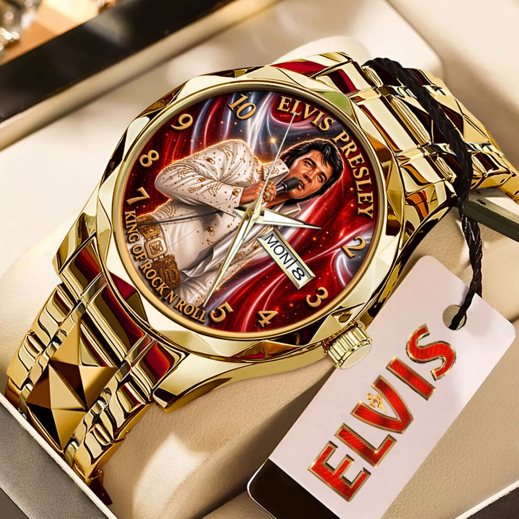 Elvis Presley Alloy Luxury Quartz Watch - TMTHU8121