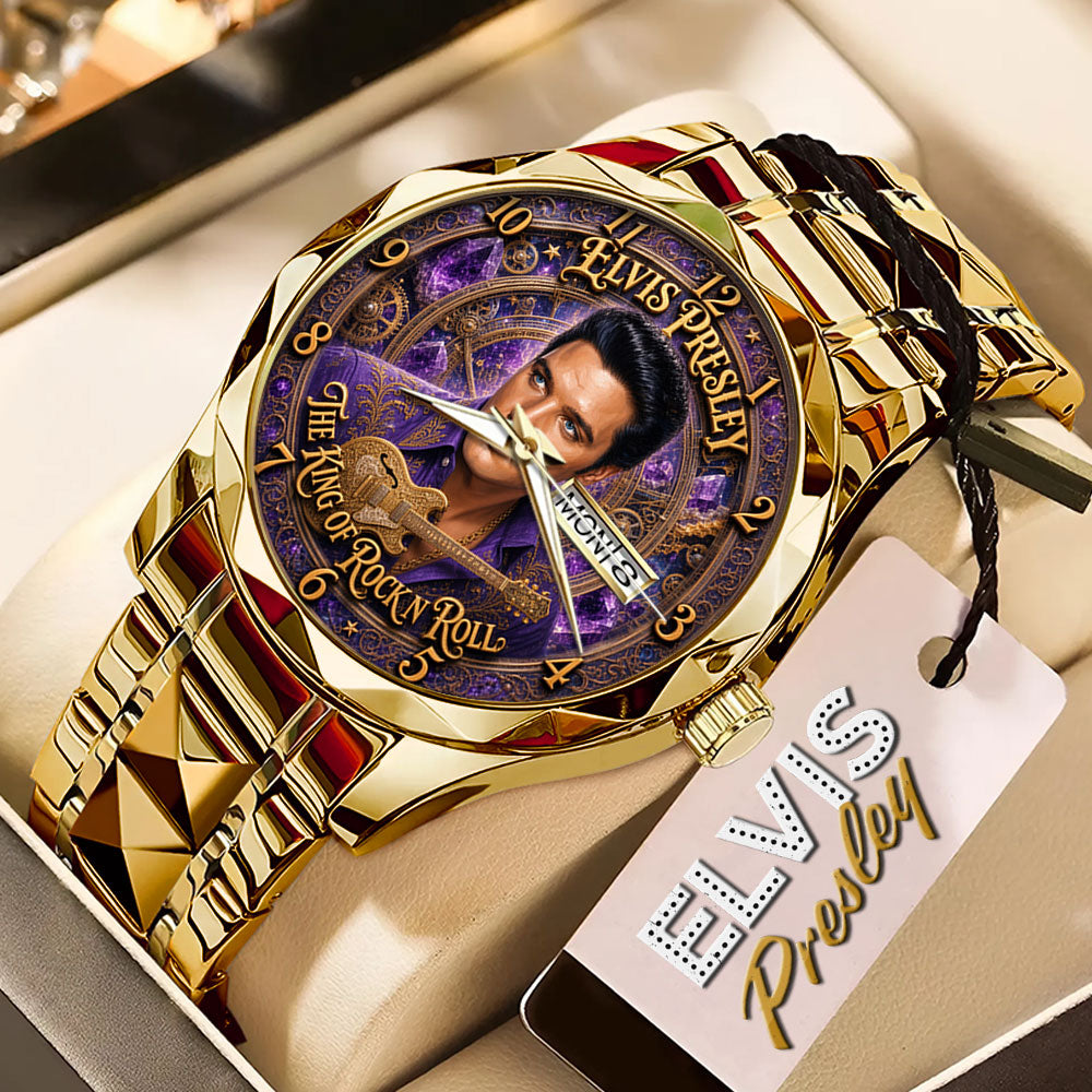 Elvis Presley Alloy Luxury Quartz Watch - TMTHU8613