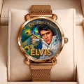 Elvis Presley Mesh Strap Quartz Watch - TMTHU8120