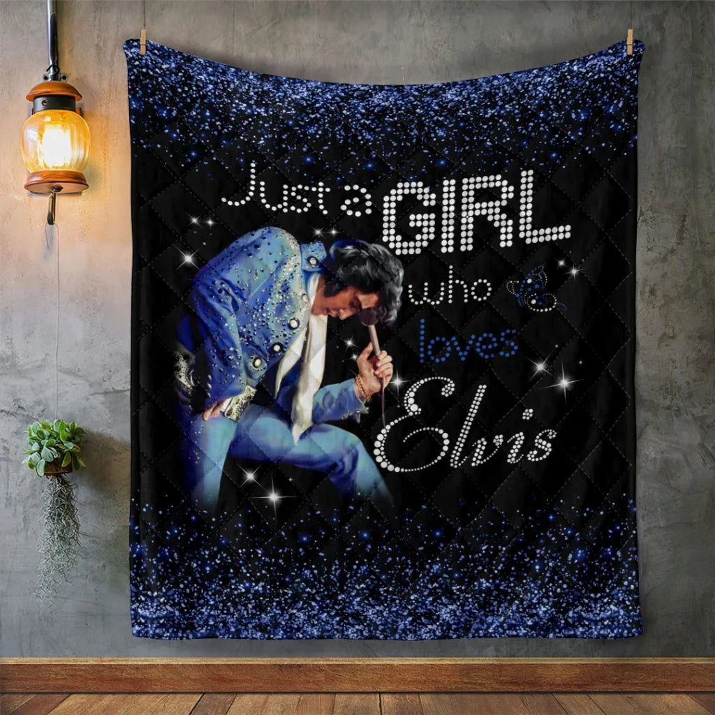 Elvis Presley Quilt Blanket - HOATT20601