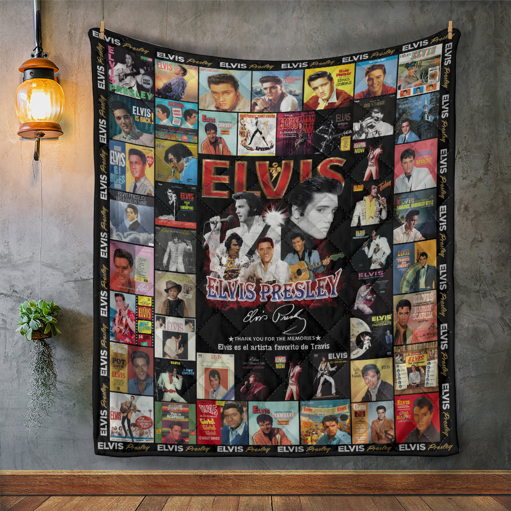 Elvis Presley Quilt Blanket - MAITM 9469
