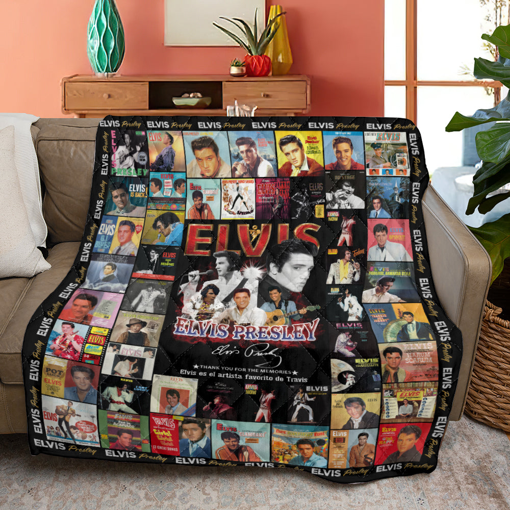 Elvis Presley Quilt Blanket - MAITM 9469