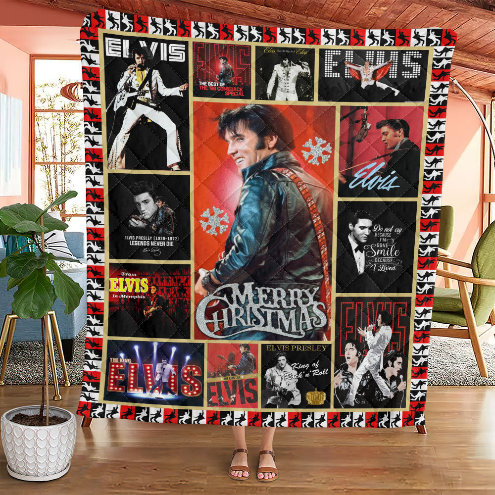 Elvis Presley Quilt Blanket - TMTHU1835
