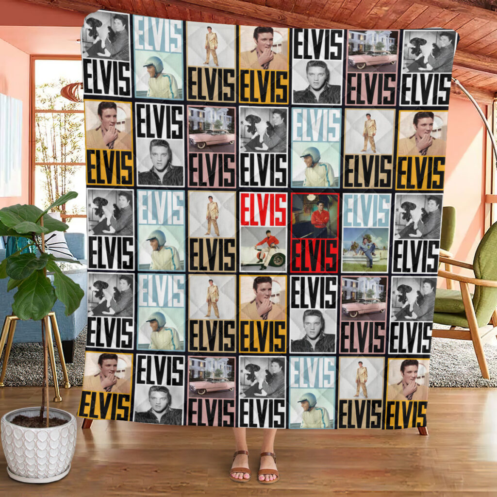 Elvis Presley Quilt Blanket - VANDH5036