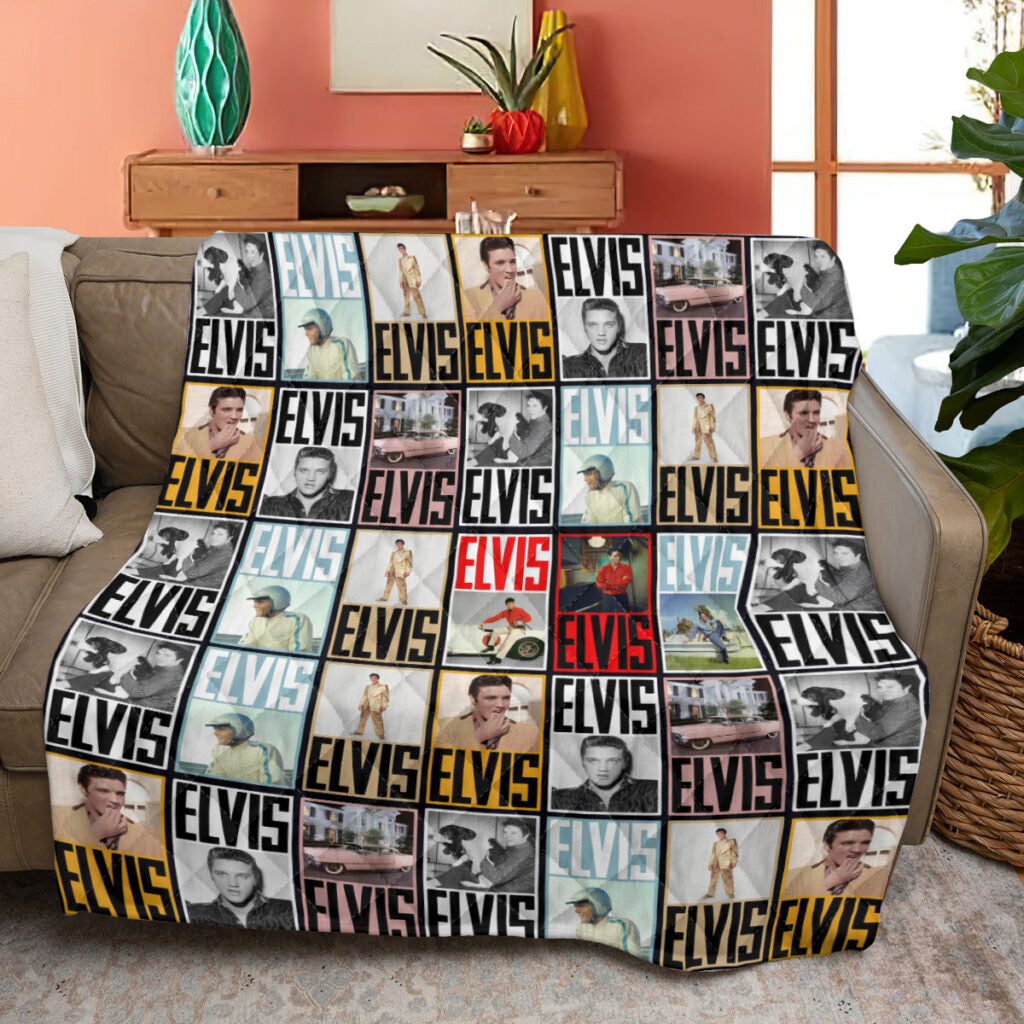 Elvis Presley Quilt Blanket - VANDH5036
