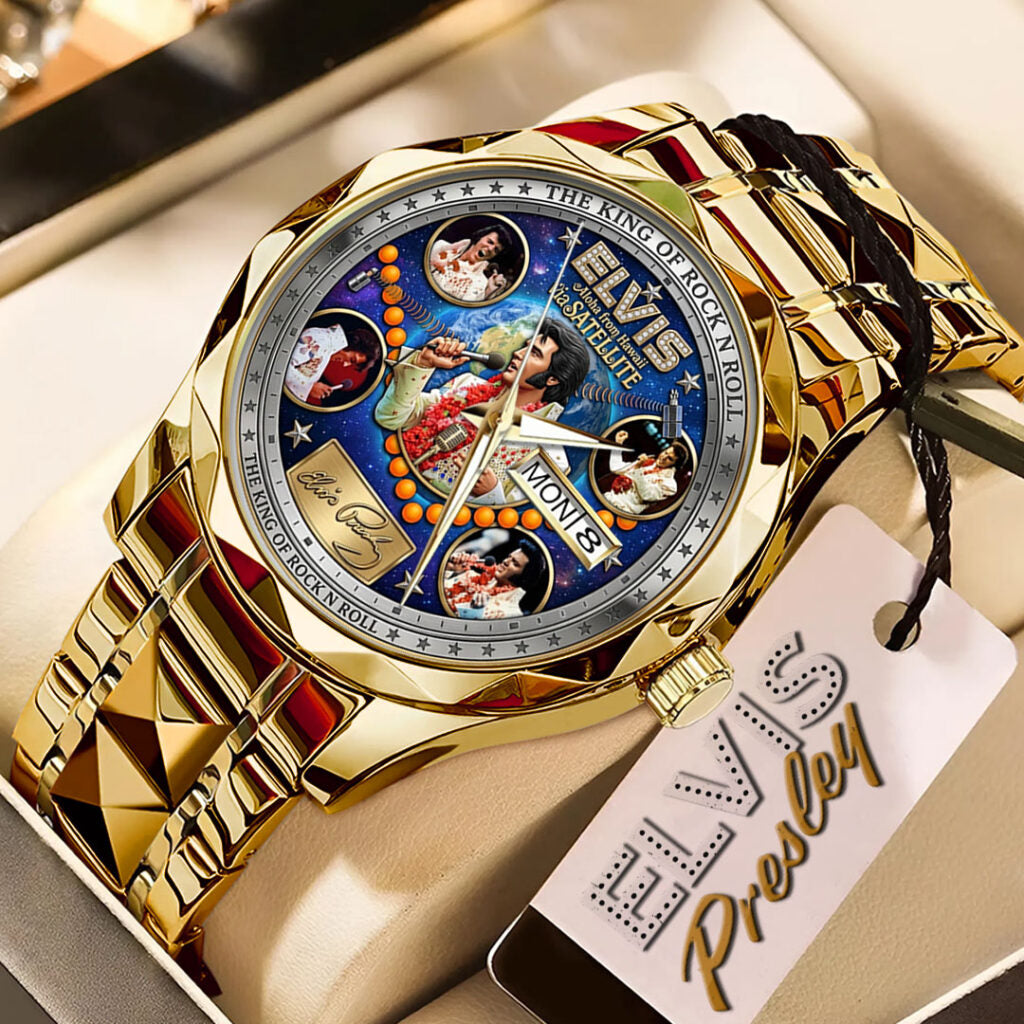 Elvis Presley Alloy Luxury Quartz Watch - TMTHU6291