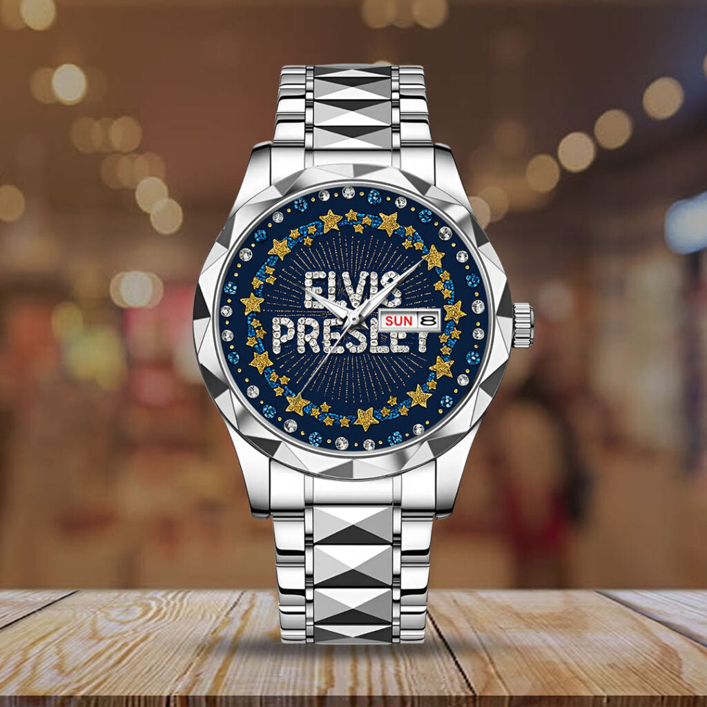 Elvis Presley Alloy Luxury Quartz Watch - TMTHU2128