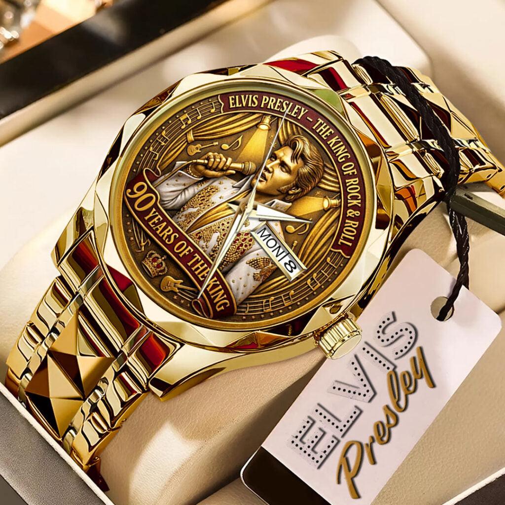 Elvis Presley Alloy Luxury Quartz Watch - TMTHU3743