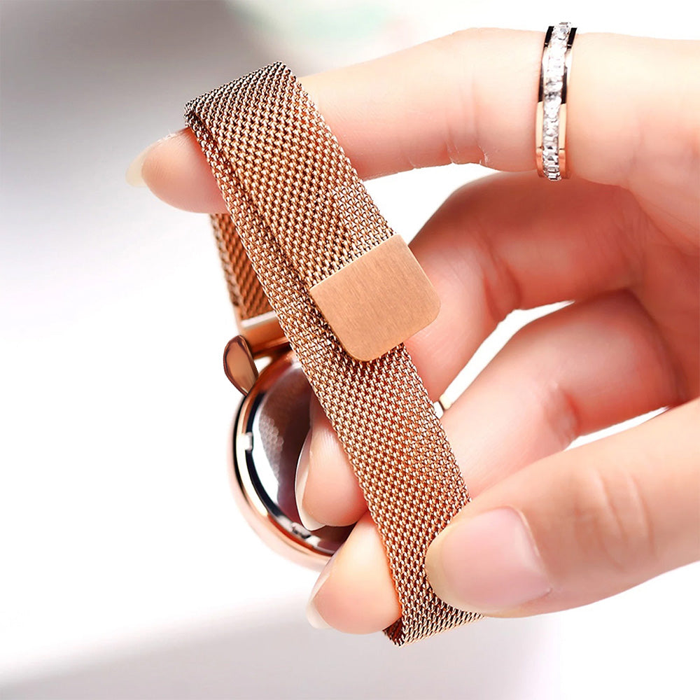 Personalized You're Forever Protected By Mary Mesh Strap Quartz Watch - TANTN15404