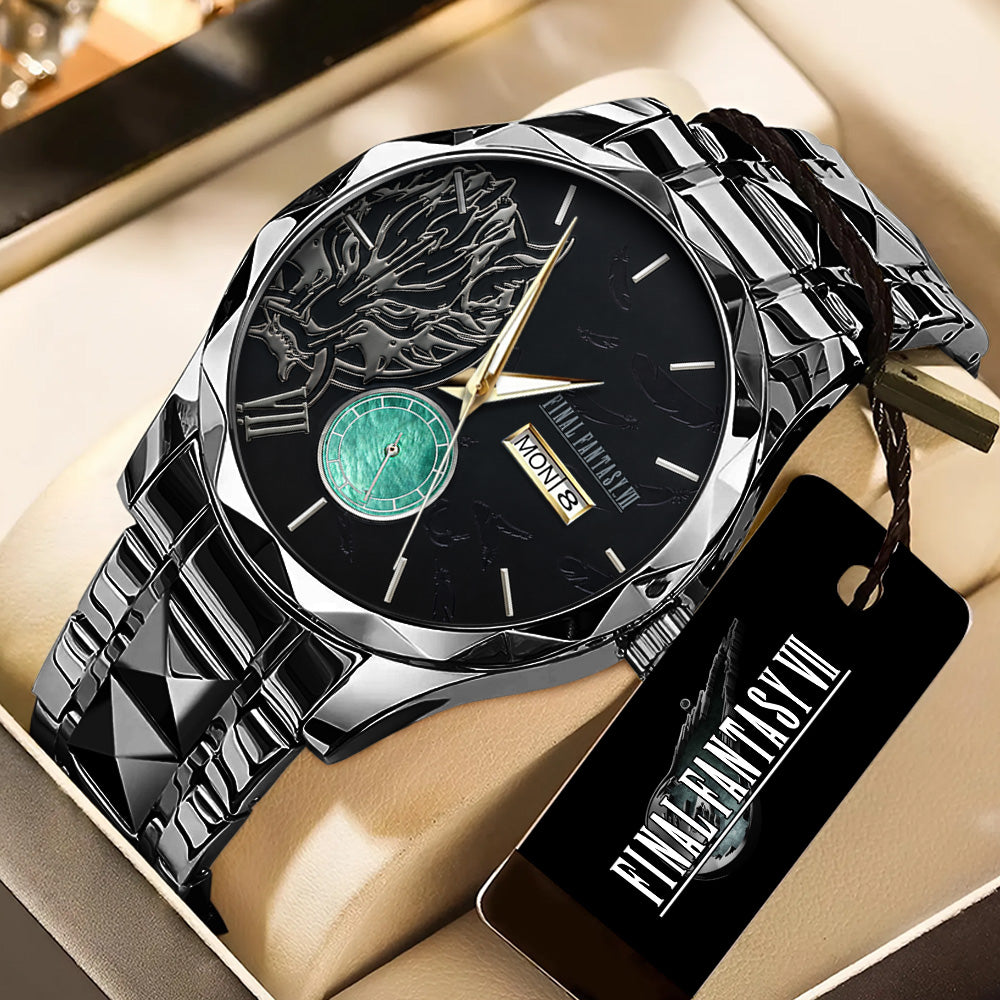 Final Fantasy VII x Cloud Strife Alloy Luxury Quartz Watch - GNE6524