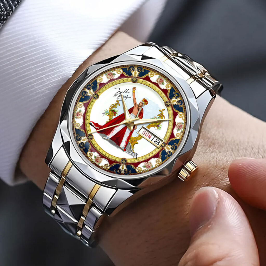 Freddie Mercury 80th Anniversary Alloy Luxury Quartz Watch - HOATT15261