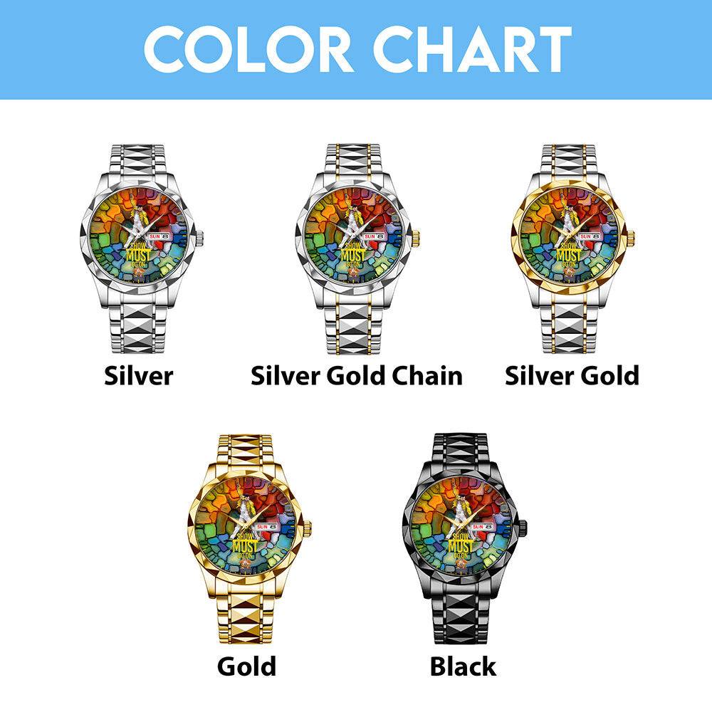 Freddie Mercury Alloy Luxury Quartz Watch - MAITM12583